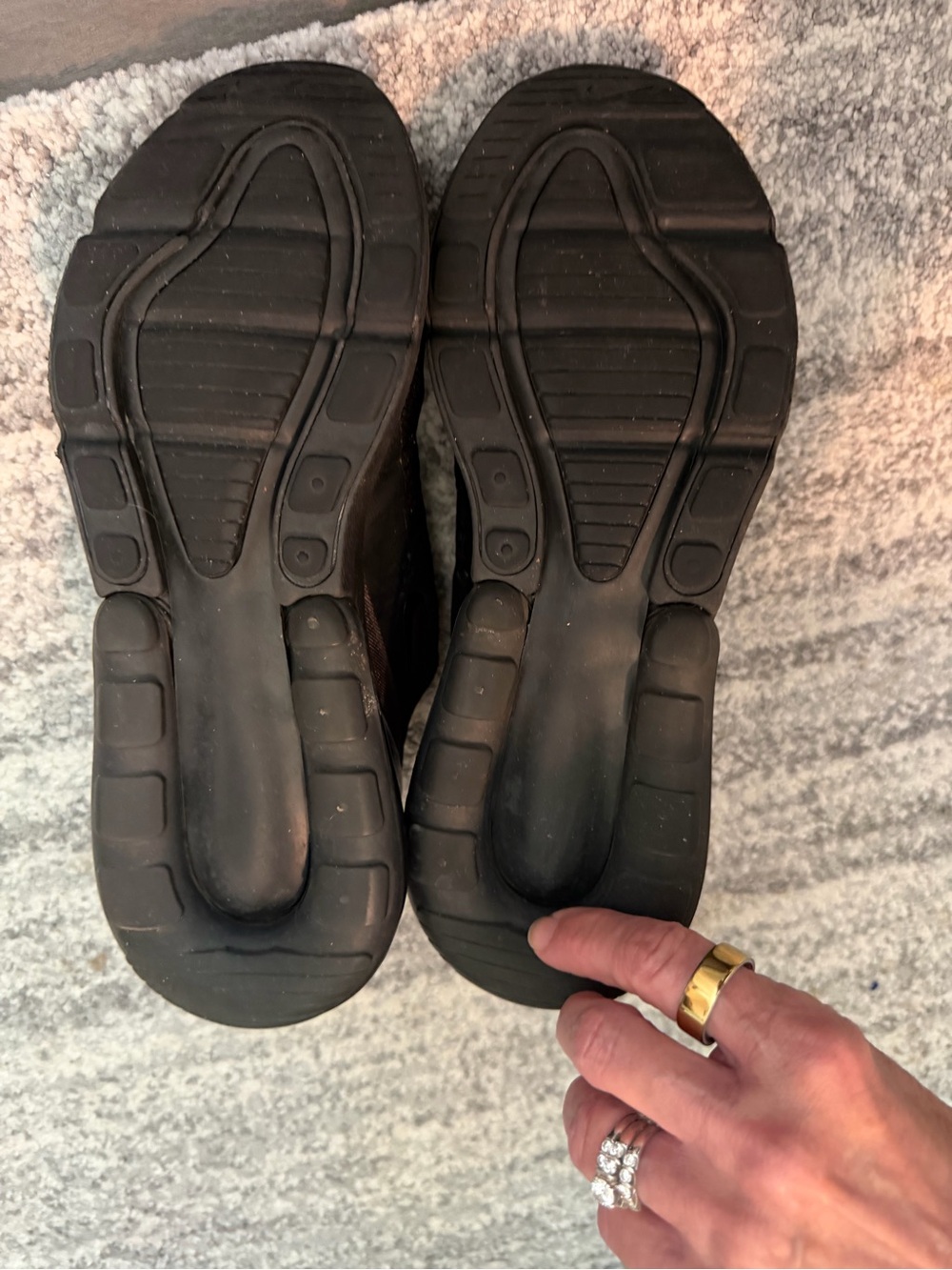 Nike Black Casual Running Sneakers - Picture 4 of 5